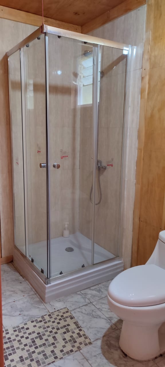 Baño de la cabaña