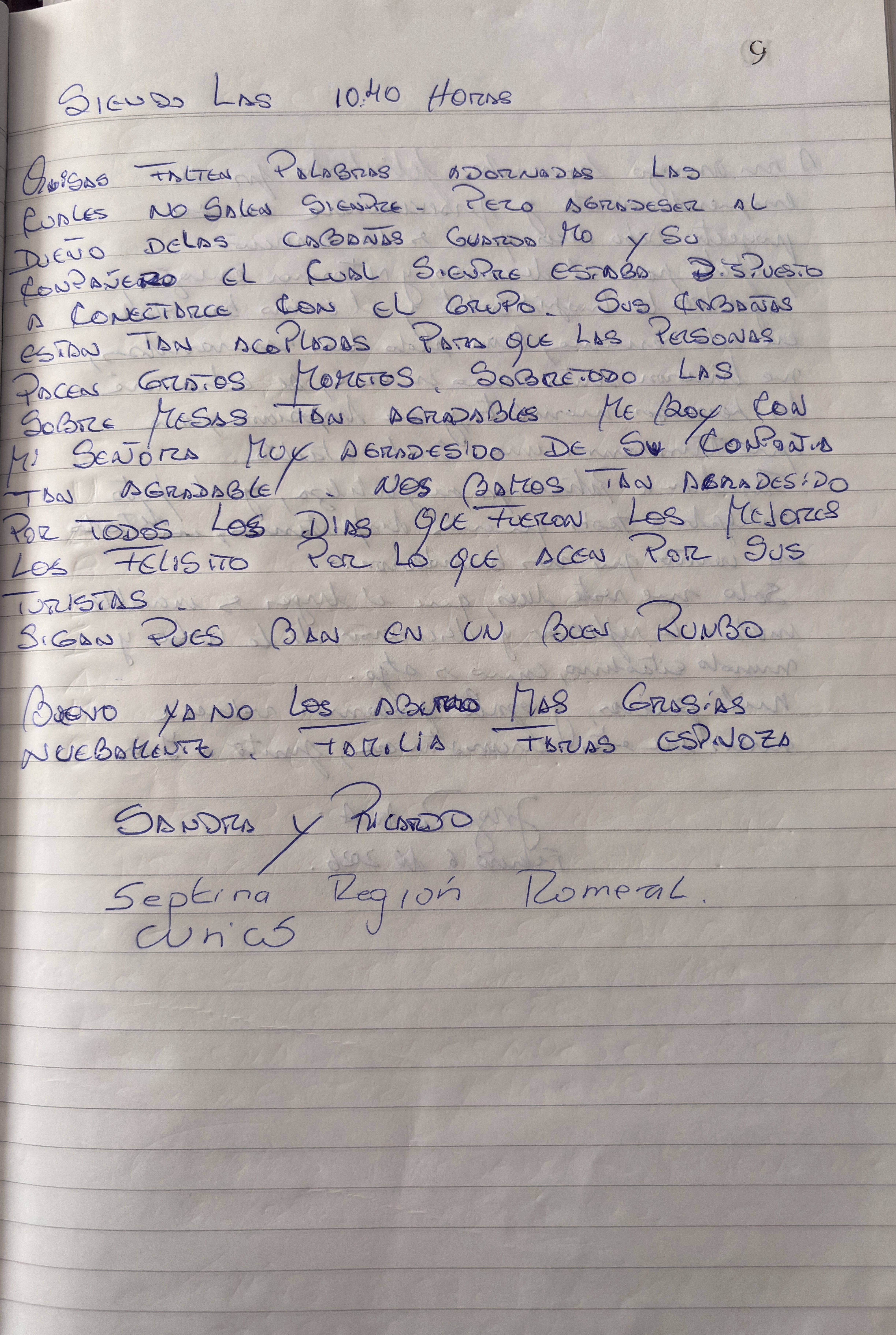 Resena escrita de visitante 6